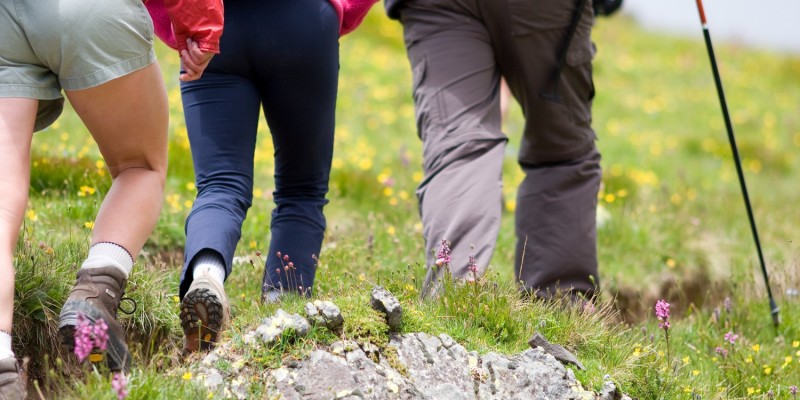 Wandern in den Bergen